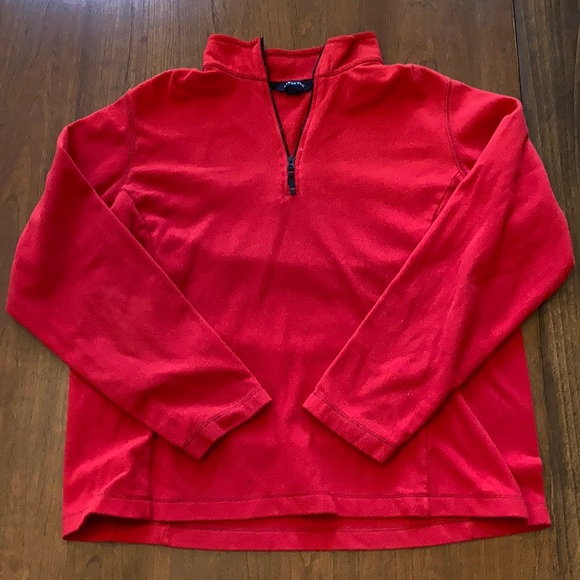 Lands’ End Fleece Popover - Picture 1 of 5